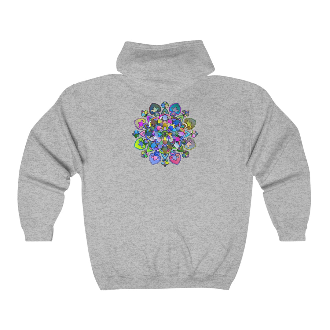 Vibrant Mandala Hoodie - Colorful & Intricate Hoodie - Blululi