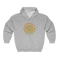 Vibrant Mandala Hoodie - Colorful & Intricate Hoodie - Blululi