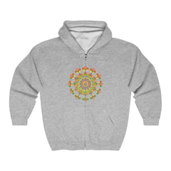 Vibrant Mandala Hoodie - Colorful & Intricate Hoodie - Blululi