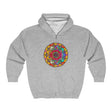 Vibrant Mandala Hoodie - Colorful & Intricate Hoodie - Blululi