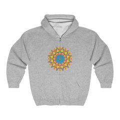 Vibrant Mandala Hoodie - Colorful & Intricate Hoodie - Blululi