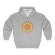 Vibrant Mandala Hoodie - Colorful & Intricate Hoodie - Blululi