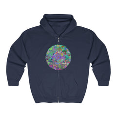 Vibrant Mandala Hoodie - Colorful & Psychedelic Hoodie - Blululi