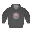 Vibrant Mandala Hoodie - Colorful & Psychedelic Hoodie - Blululi