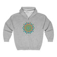 Vibrant Mandala Hoodie - Colorful & Psychedelic Hoodie - Blululi