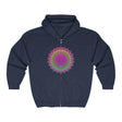 Vibrant Mandala Hoodie - Colorful Spiritual Art Hoodie - Blululi