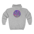 Vibrant Mandala Hoodie - Colorful Spiritual Design Hoodie - Blululi