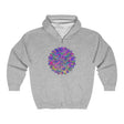 Vibrant Mandala Hoodie - Colorful Spiritual Design Hoodie - Blululi