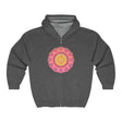 Vibrant Mandala Hoodie - Colorful & Symmetrical Hoodie - Blululi