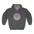 Vibrant Mandala Hoodie - Intricate Design Hoodie - Blululi