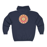 Vibrant Mandala Hoodie - Intricate Design Hoodie - Blululi