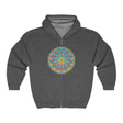 Vibrant Mandala Hoodie - Intricate Design Hoodie - Blululi