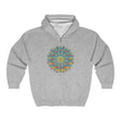 Vibrant Mandala Hoodie - Intricate Design Hoodie - Blululi