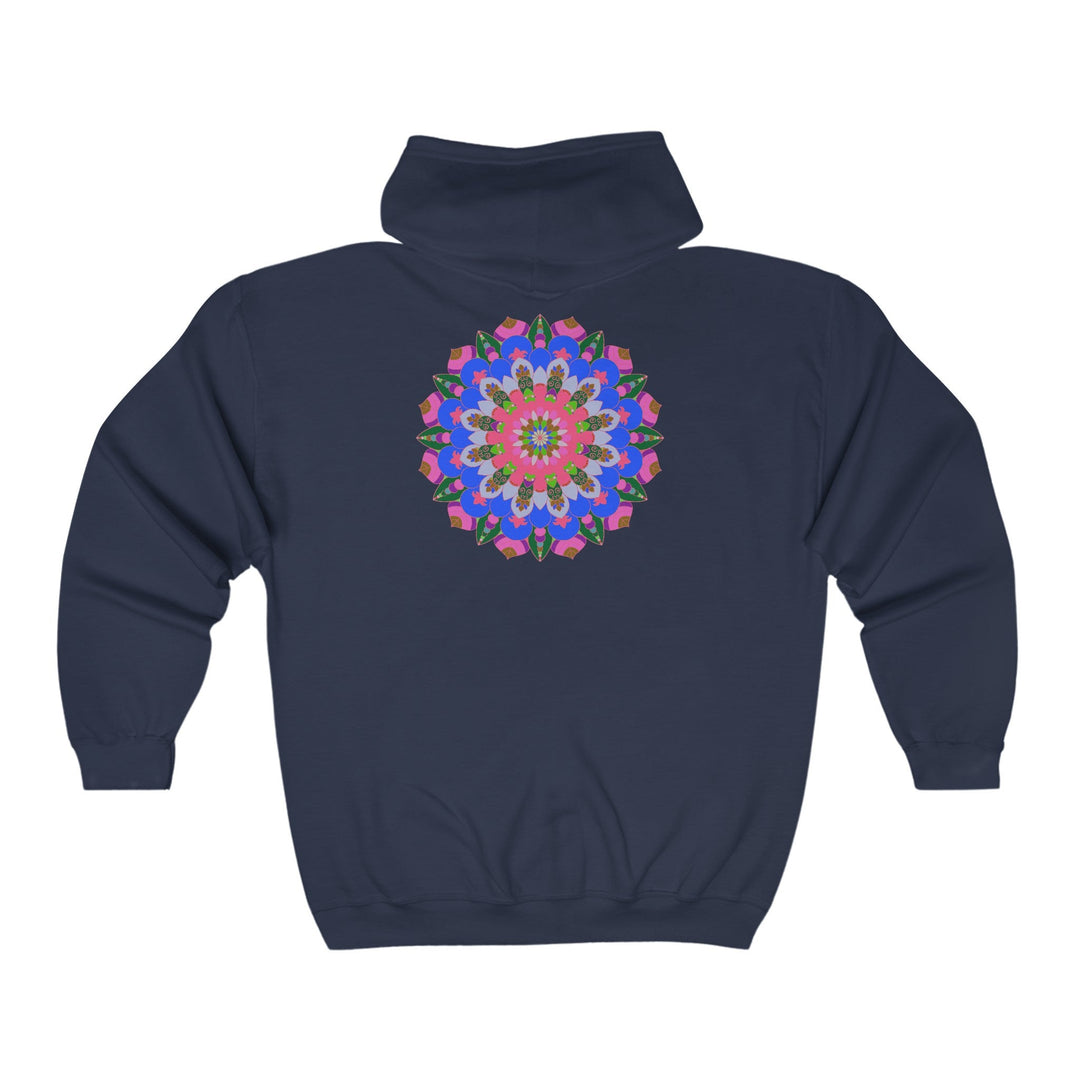 Vibrant Mandala Hoodie - Psychedelic Art Hoodie - Blululi