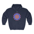Vibrant Mandala Hoodie - Psychedelic Art Hoodie - Blululi