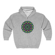 Vibrant Mandala Hoodie - Spiritual Art Hoodie - Blululi