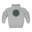 Vibrant Mandala Hoodie - Spiritual Art Hoodie - Blululi