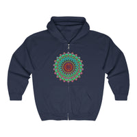 Vibrant Mandala Hoodie - Spiritual Harmony Hoodie - Blululi