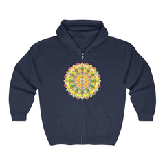 Vibrant Mandala Hoodie - Spiritual Peace & Harmony Hoodie - Blululi