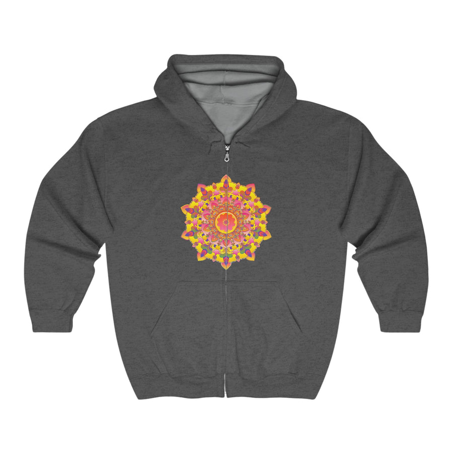 Vibrant Mandala Hoodie - Spiritual & Stylish Hoodie - Blululi