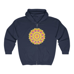 Vibrant Mandala Hoodie - Spiritual & Stylish Hoodie - Blululi