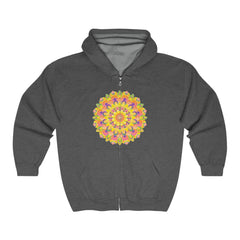 Vibrant Mandala Hoodie - Spiritual & Stylish Hoodie - Blululi