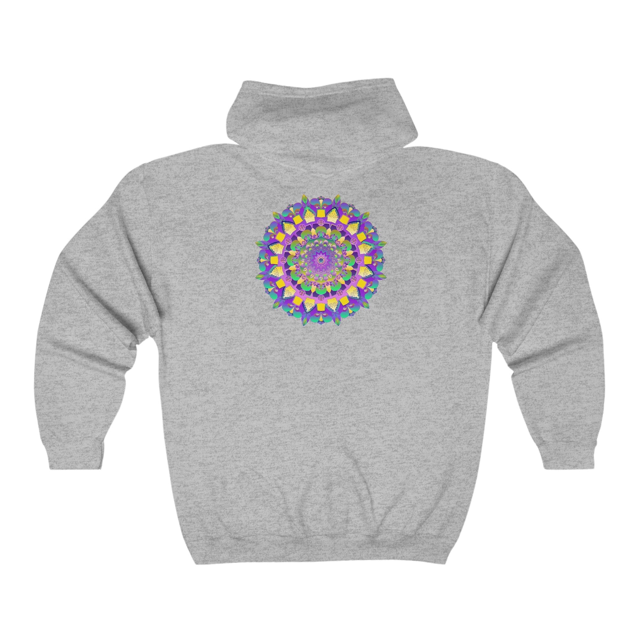 Vibrant Mandala Hoodie - Spiritual & Stylish Hoodie - Blululi