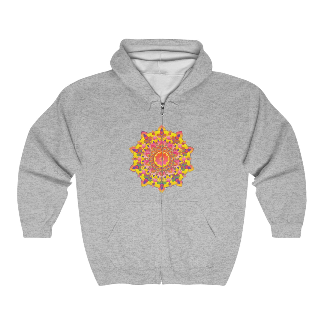 Vibrant Mandala Hoodie - Spiritual & Stylish Hoodie - Blululi