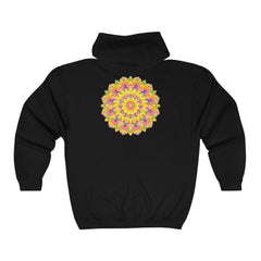 Vibrant Mandala Hoodie - Spiritual & Stylish Hoodie - Blululi