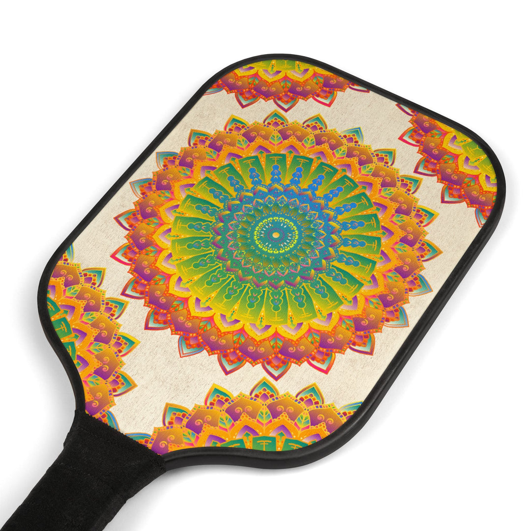 Vibrant Mandala Pickleball Kit Accessories - Blululi