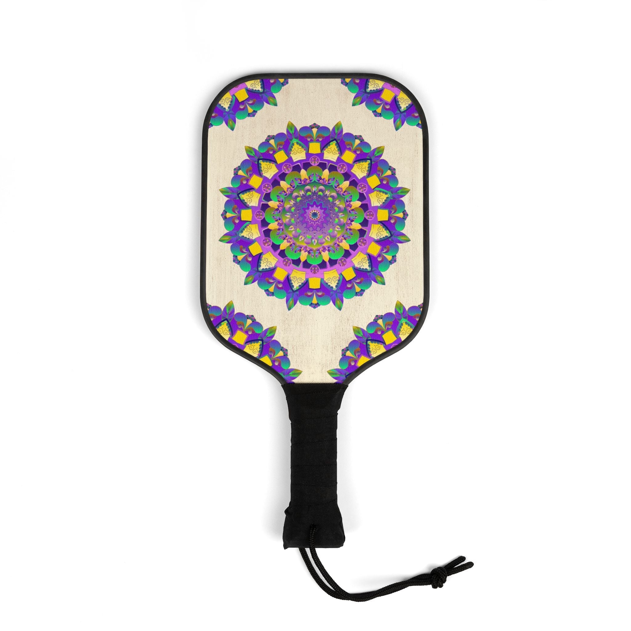 Vibrant Mandala Pickleball Kit Accessories - Blululi