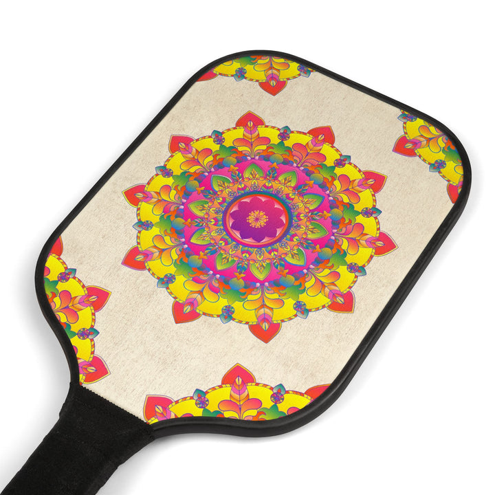 Vibrant Mandala Pickleball Kit Accessories - Blululi