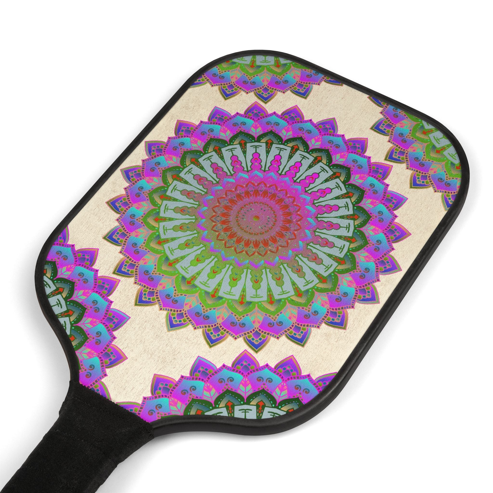 Vibrant Mandala Pickleball Kit Accessories - Blululi