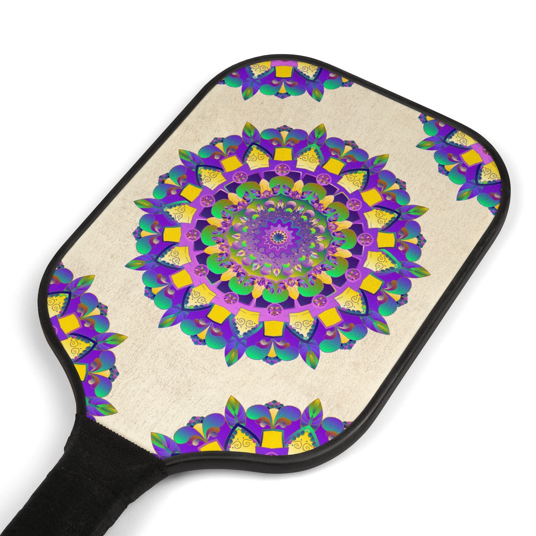 Vibrant Mandala Pickleball Kit Accessories - Blululi