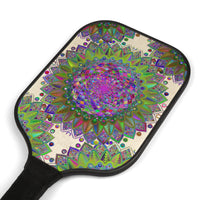 Vibrant Mandala Pickleball Kit Accessories - Blululi