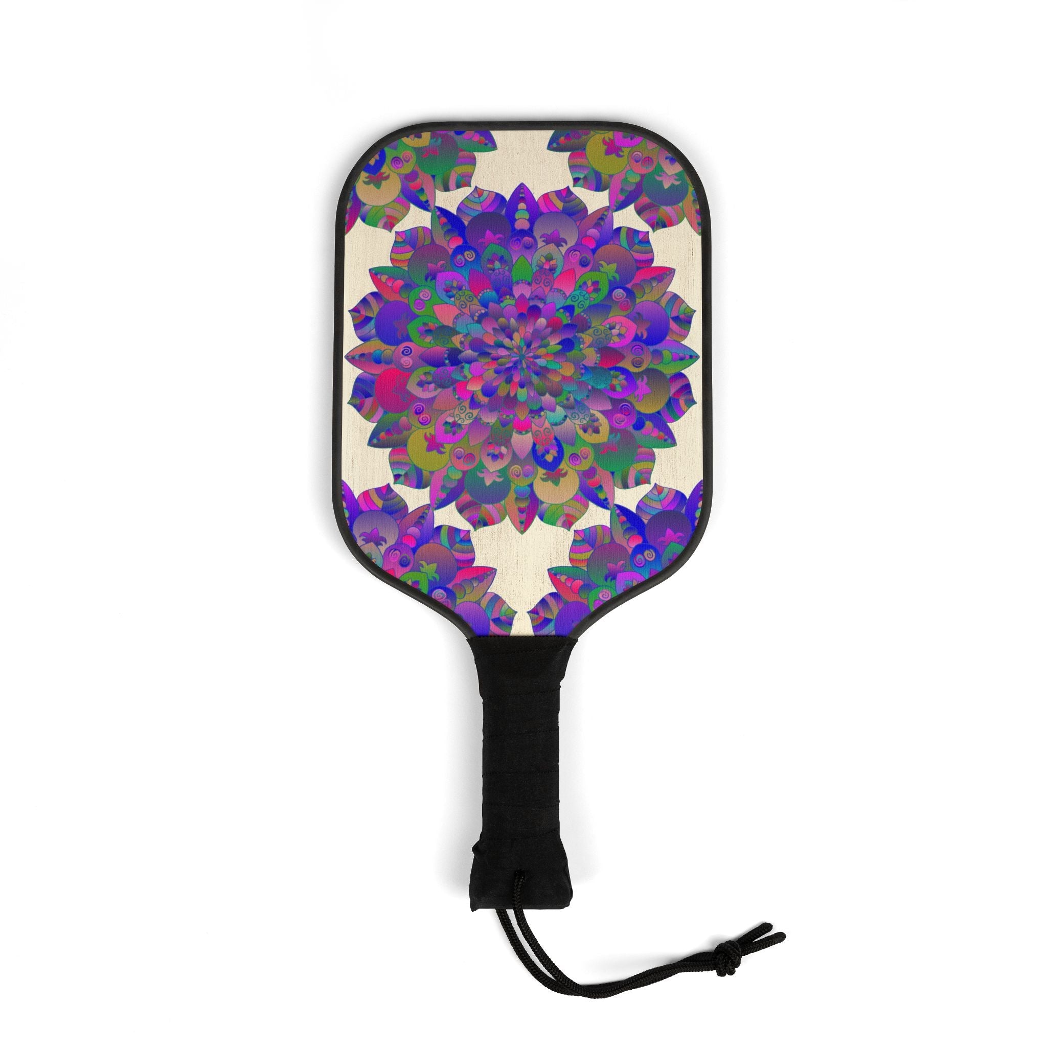 Vibrant Mandala Pickleball Kit Accessories - Blululi