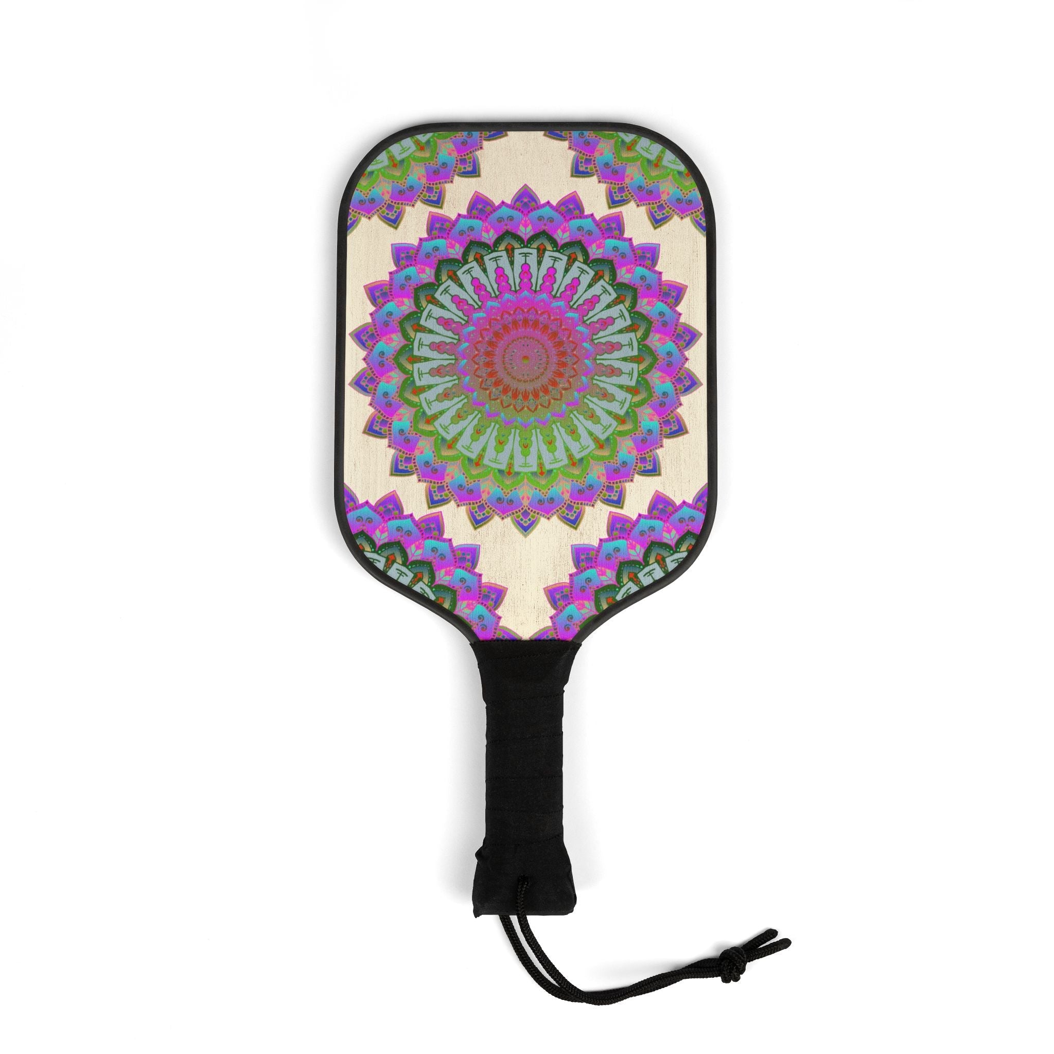 Vibrant Mandala Pickleball Kit Accessories - Blululi