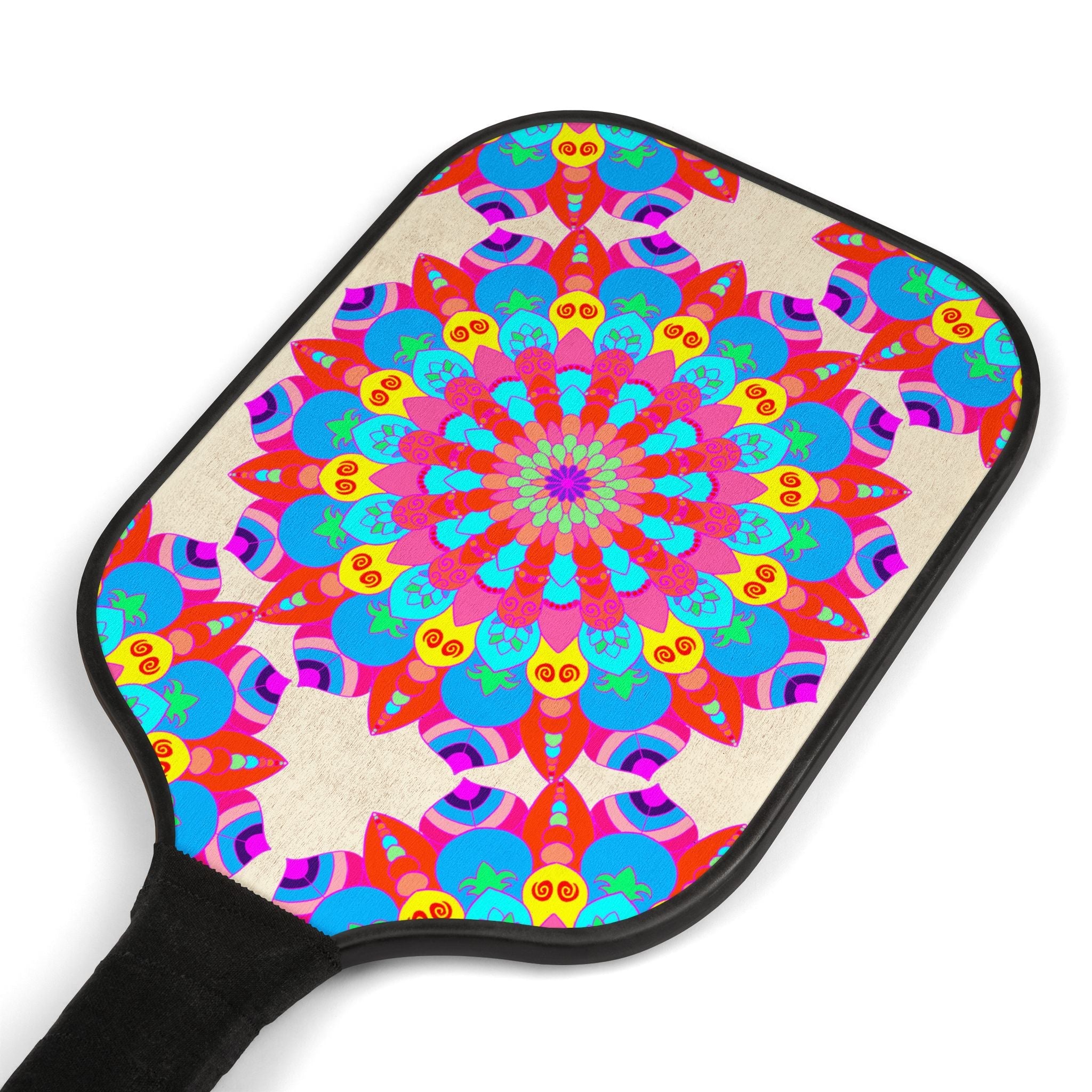 Vibrant Mandala Pickleball Kit Accessories - Blululi