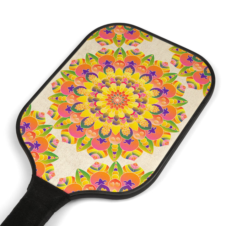 Vibrant Mandala Pickleball Kit Accessories - Blululi