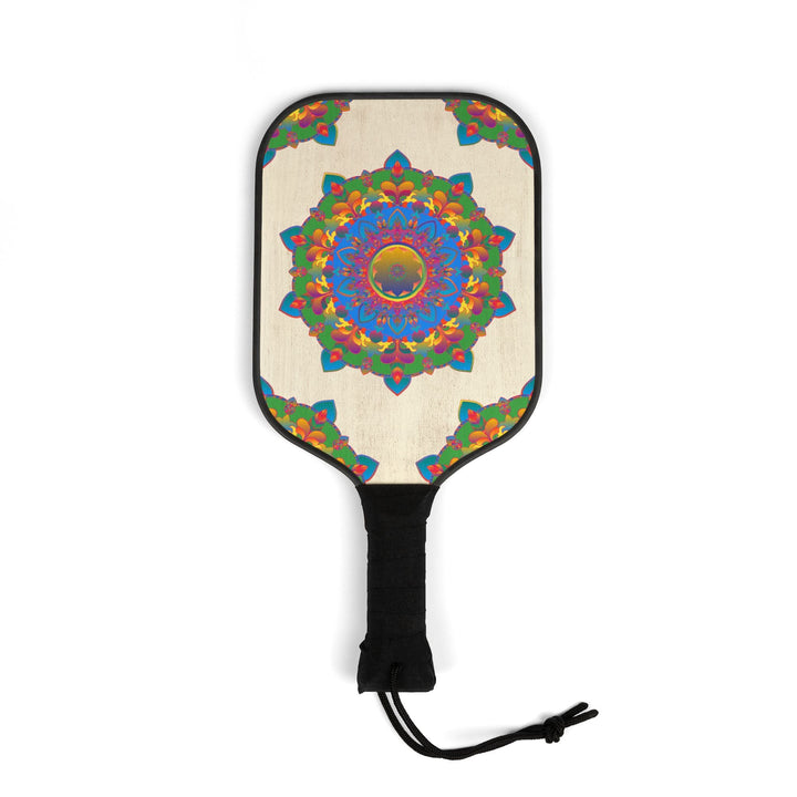 Vibrant Mandala Pickleball Kit Accessories - Blululi