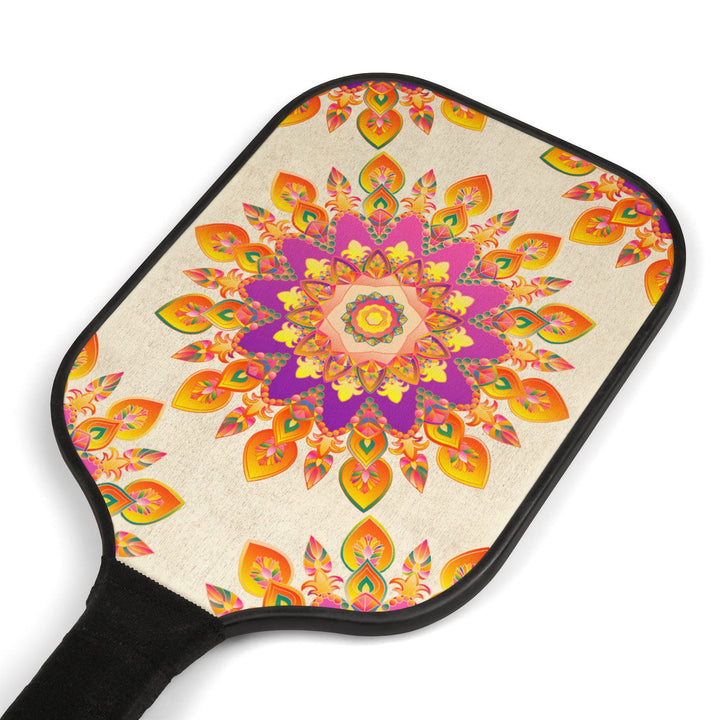 Vibrant Mandala Pickleball Kit Accessories - Blululi