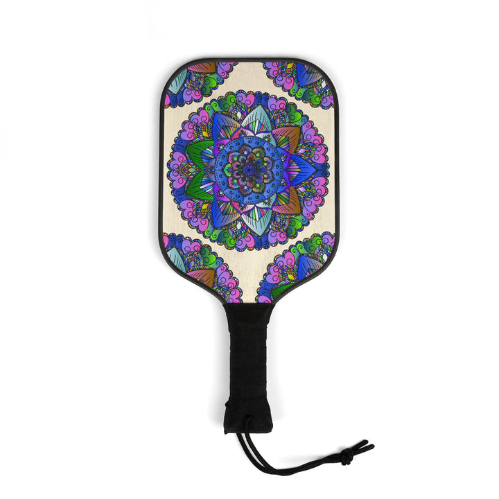 Vibrant Mandala Pickleball Kit Accessories - Blululi