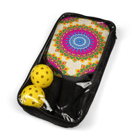 Vibrant Mandala Pickleball Kit Accessories - Blululi