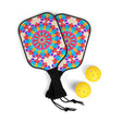 Vibrant Mandala Pickleball Kit Accessories - Blululi