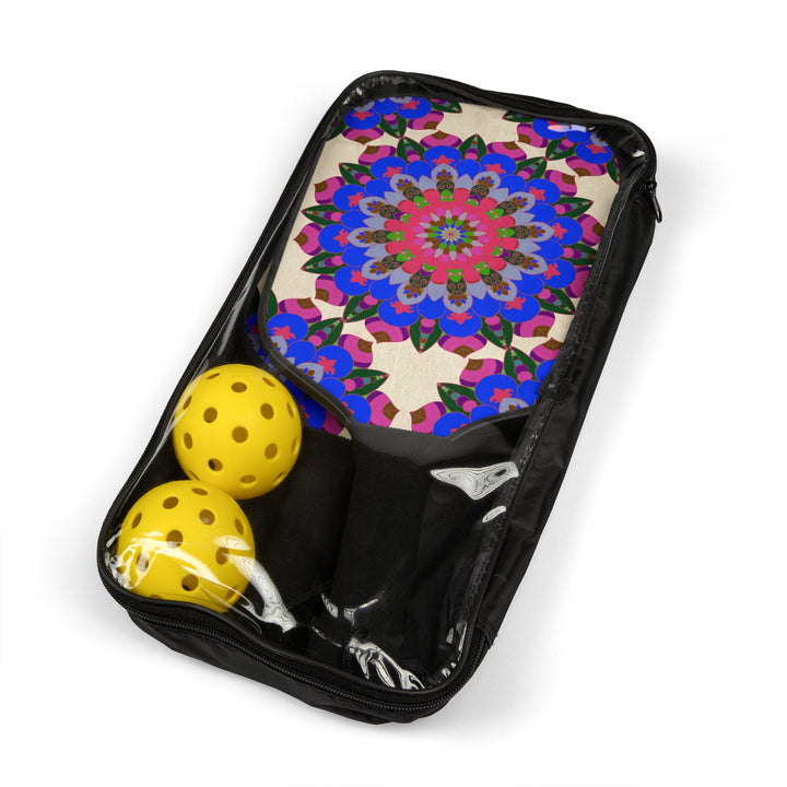 Vibrant Mandala Pickleball Kit Accessories - Blululi