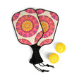 Vibrant Mandala Pickleball Kit Accessories - Blululi