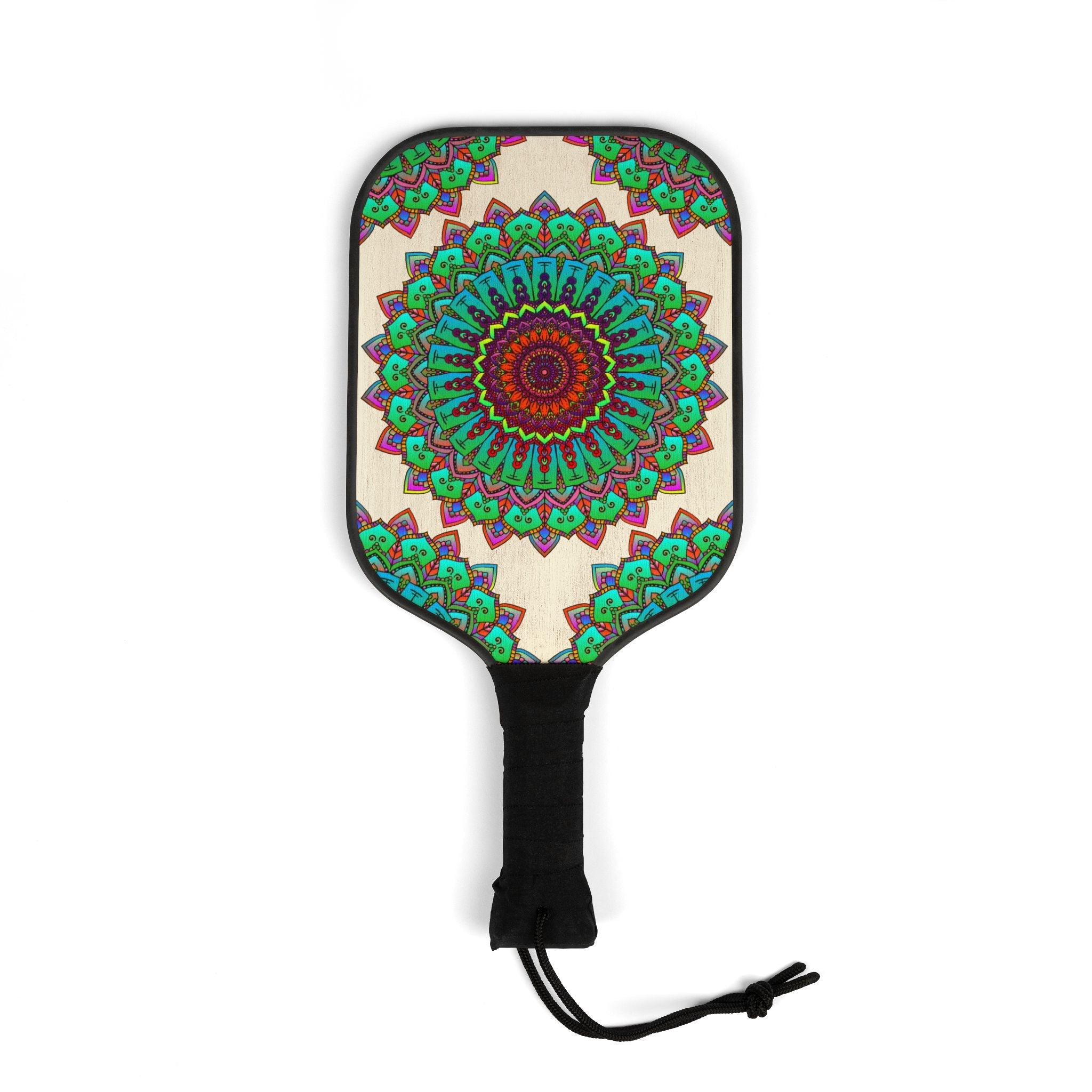 Vibrant Mandala Pickleball Kit Accessories - Blululi