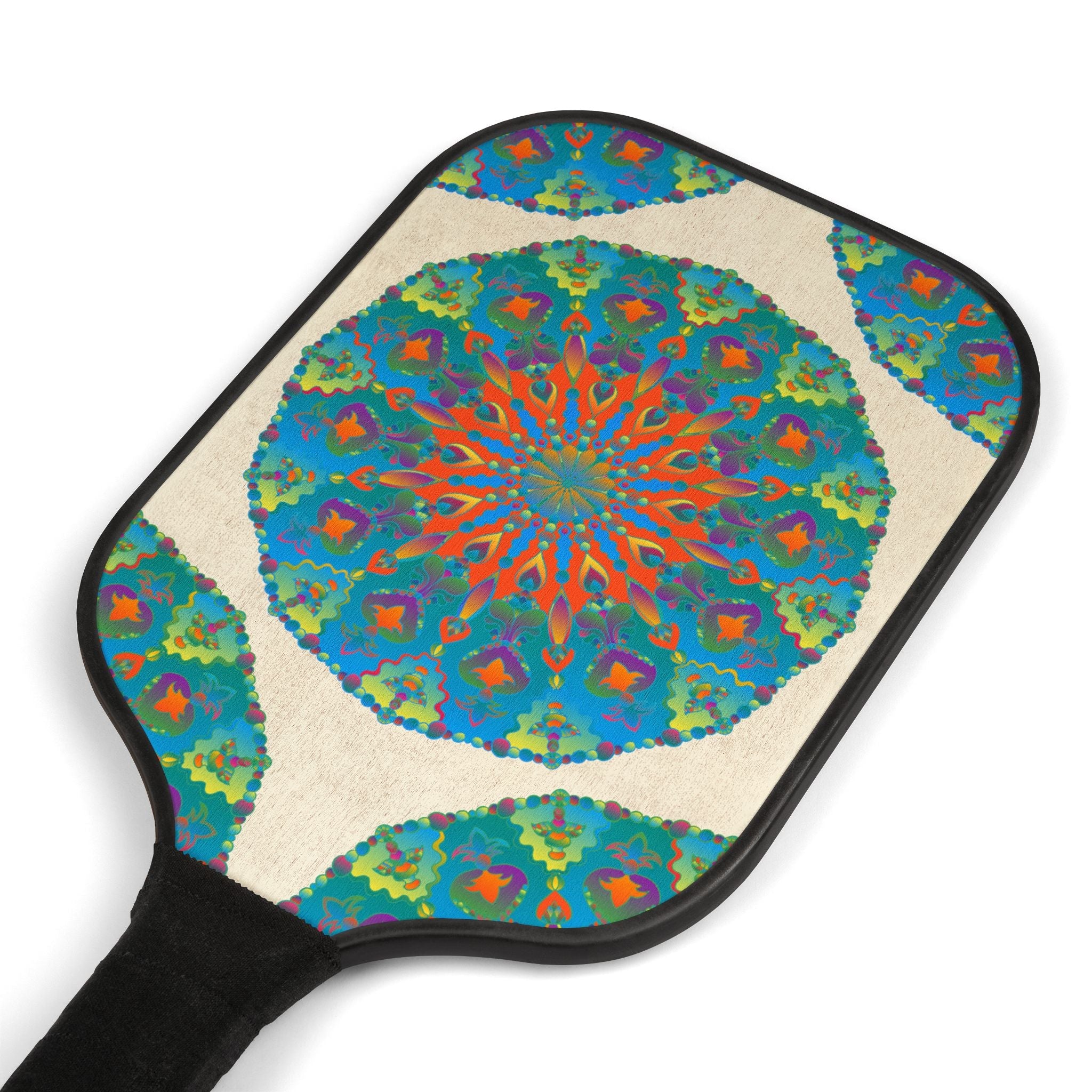 Vibrant Mandala Pickleball Kit Accessories - Blululi