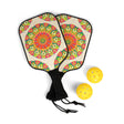 Vibrant Mandala Pickleball Kit Accessories - Blululi