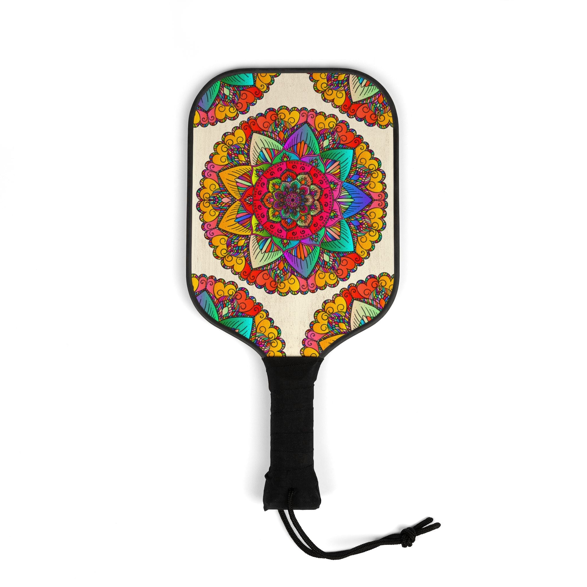 Vibrant Mandala Pickleball Kit Accessories - Blululi